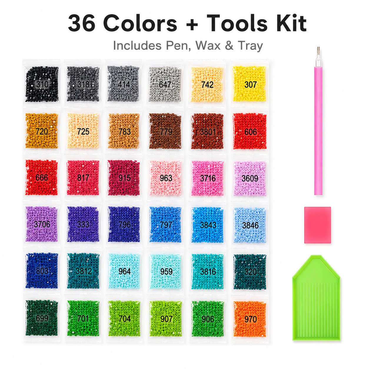 👨🎨✨30PCS Freestyle Mini Diamond Art Card Kit – Cute DIY Pixel Craft