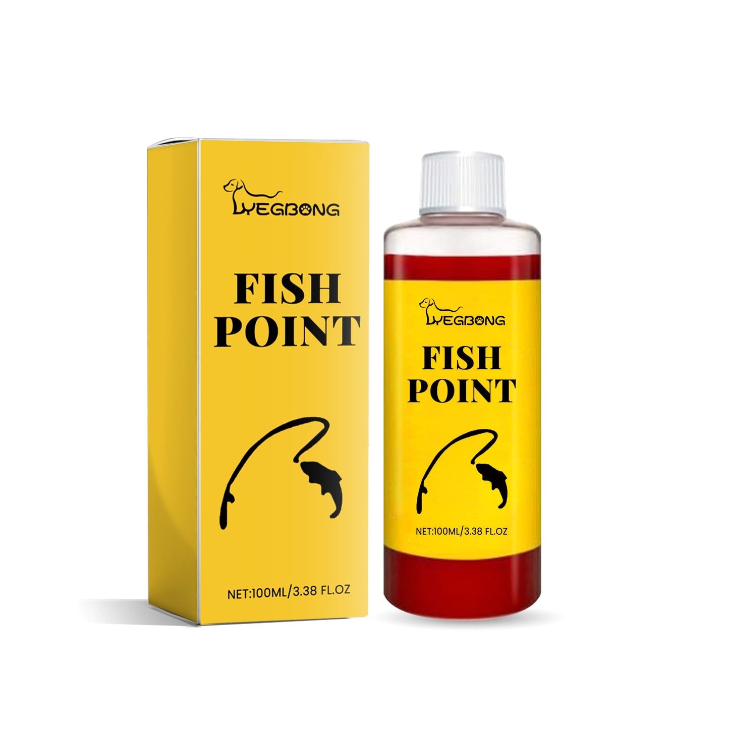 ๐ฃ Red Worm Fish Attractant Liquid โ Fast-Acting Freshwater Fishing Bait Enhancer ๐๐ฅ