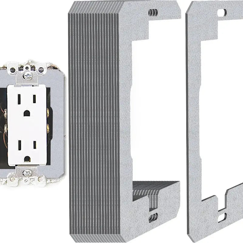 π 10-Piece Metal Outlet Leveling Spacers β Recessed Electrical Outlet & Switch Repairπ§