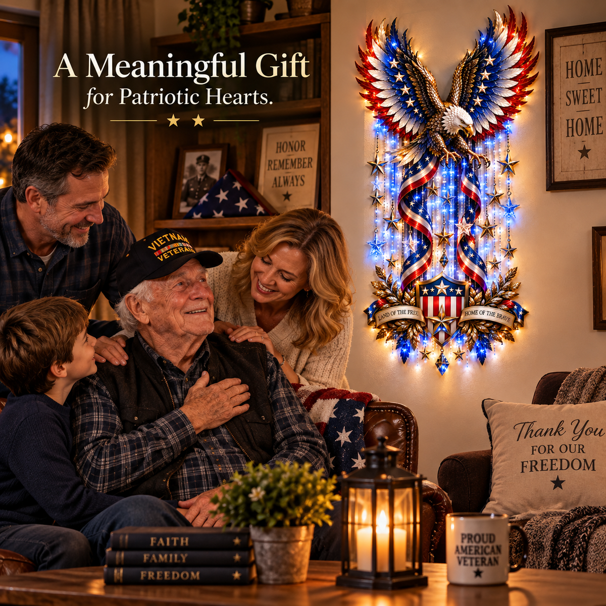 🦅 Liberty Skyfall™ | Stars Fall. The Eagle Rises. Freedom Glows. 🇺🇸