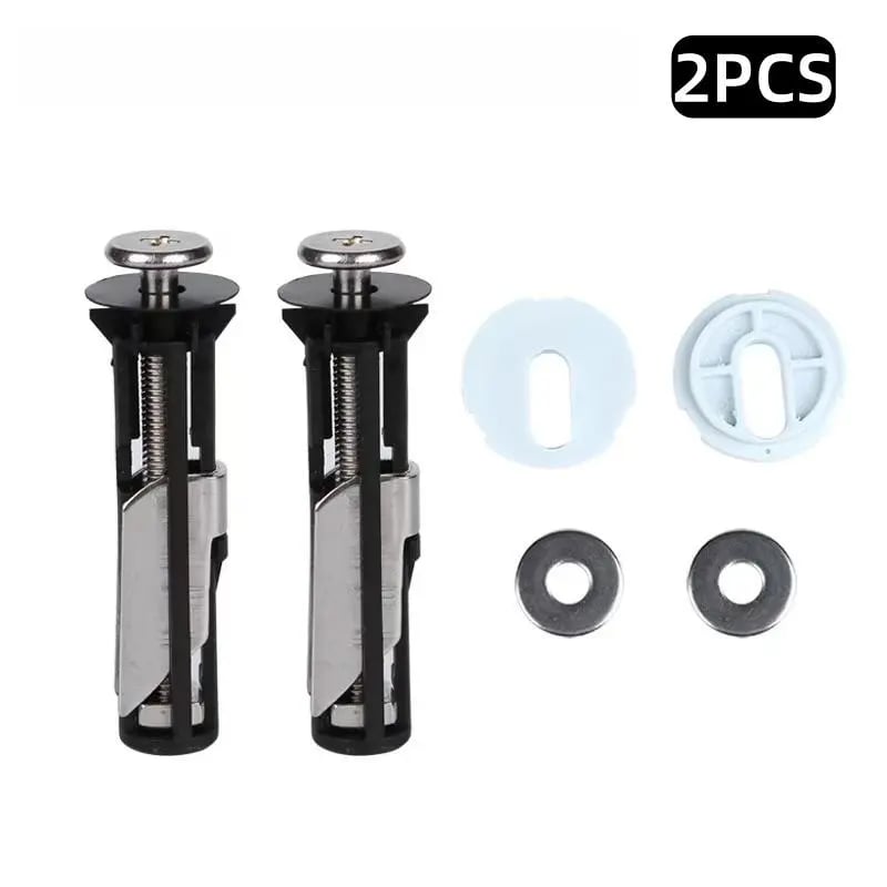 ๐ฝ Universal Toilet Seat Bolt Kit โ Quick Release Replacement Screws & Easy Install Fixing Set ๐งโจ