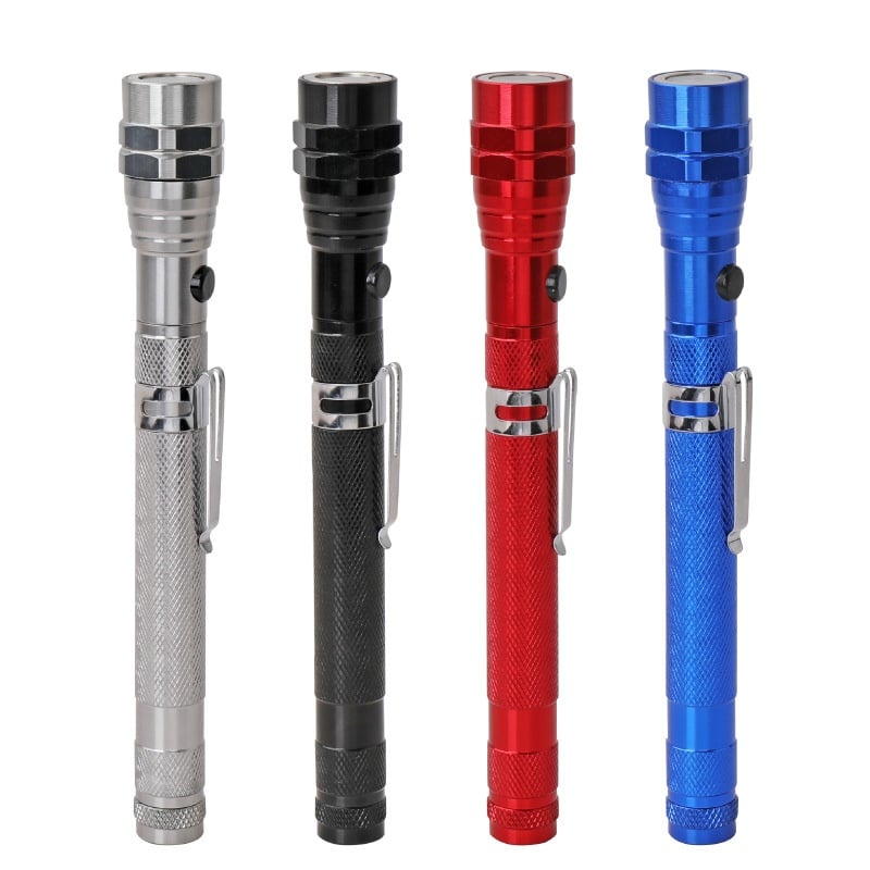 🔦🧲 USB Rechargeable LED Magnetic Pickup Tool with Flexible Neck