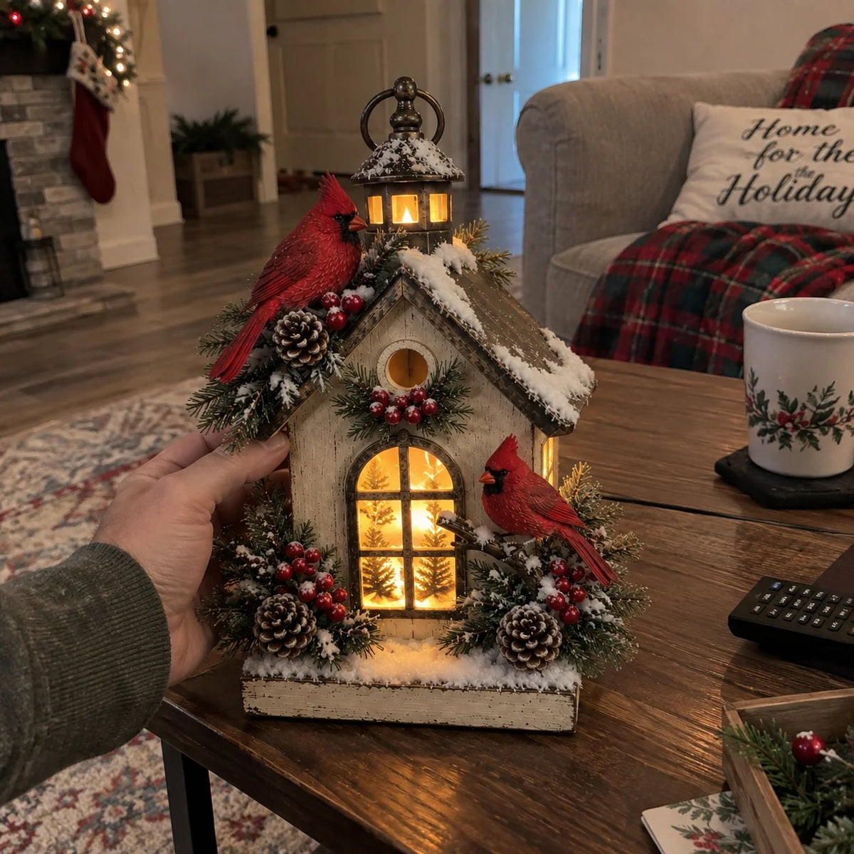 ❤️ Cardinal Cottage in Winter | A Cozy Home for Redbird Lovers