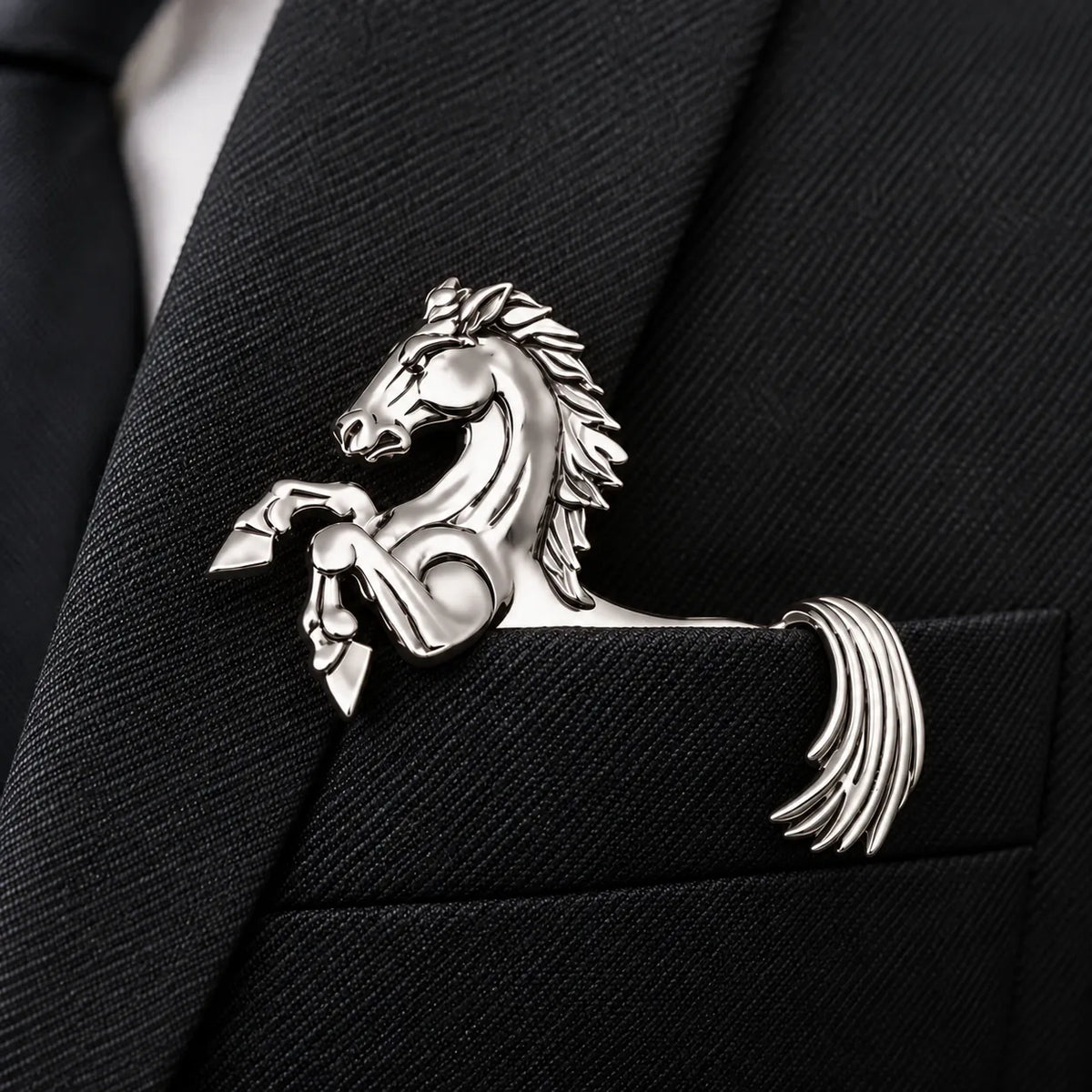 ✨ Luxury Sculpted Animal Brooch – Premium Statement Piece for Suits & Blazers