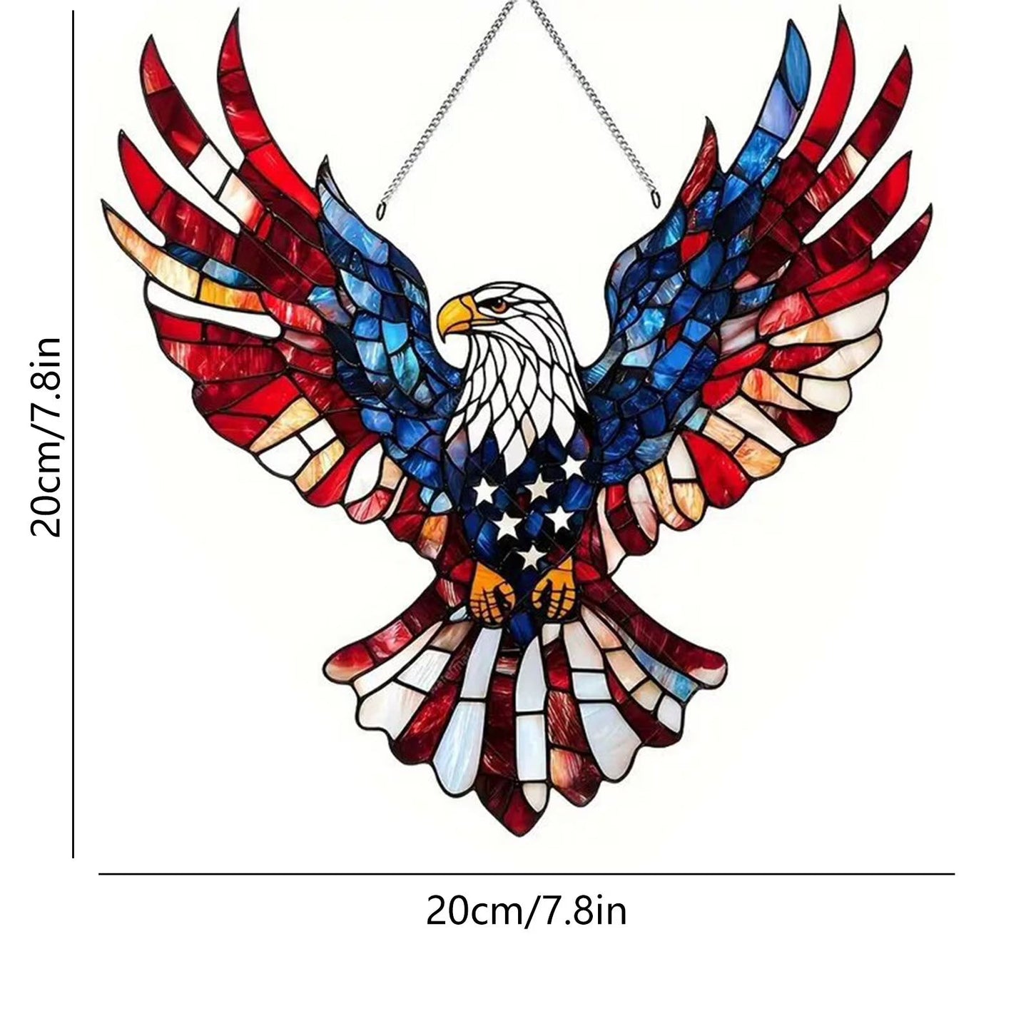 πΊπΈπ¦
250th Anniversary USA Patriotic Eagle Hanging Door Sign
