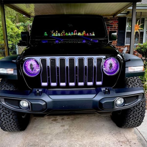🔥Summer Hot Sale 49% OFF👹 Beast Eyes Aggressive Headlight Decals(1 Pair)