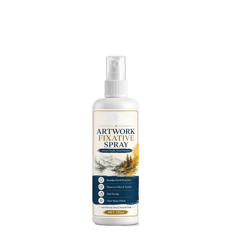 🥳50K+ SOLD!🎨Quick-Dry Artist Fixative Spray🖌️ Smudge-Proof Matte Finish
