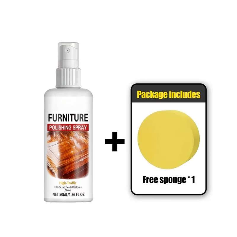 Wood Furniture Polish Spray🪵✨ Restores Shine & Protects Finish