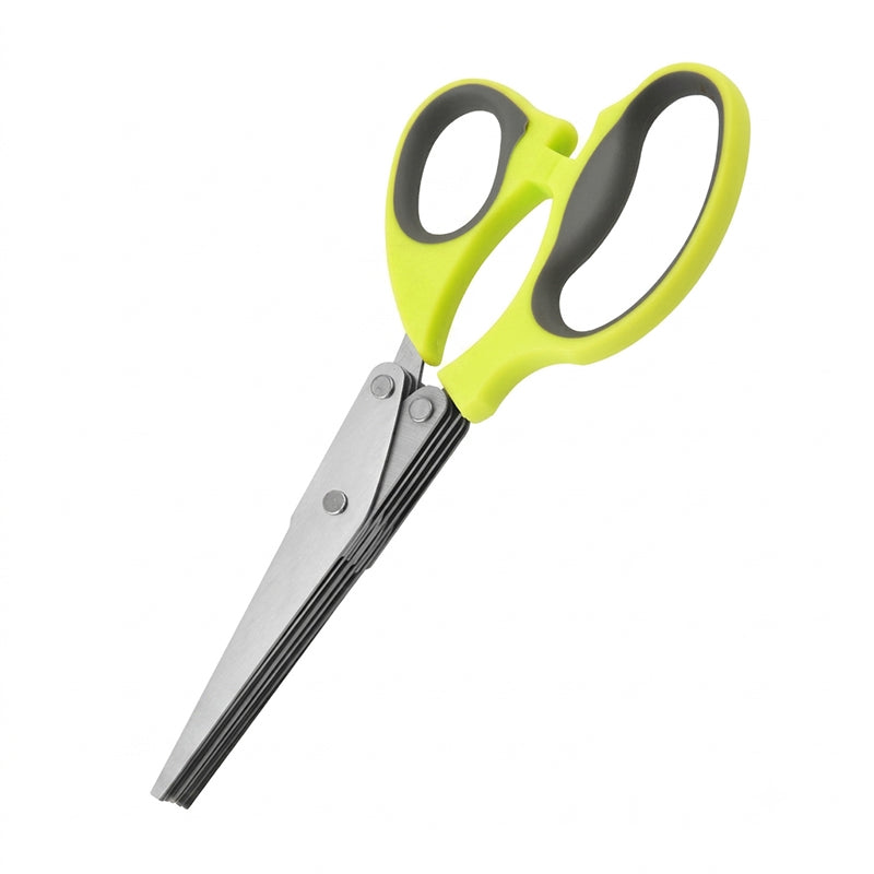 πΏ 5-Layer Herb Scissors β Stainless Steel Kitchen Herb Cutter