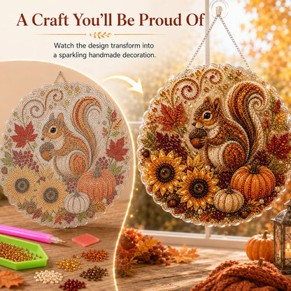 DIY Autumn Diamond Art Hanging Ornament Kit 🍂