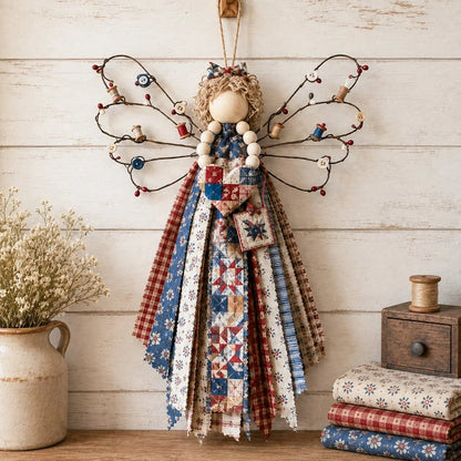 💥Last Day 49% OFF - 🪽 Angel Fabric Hanging DIY Kit