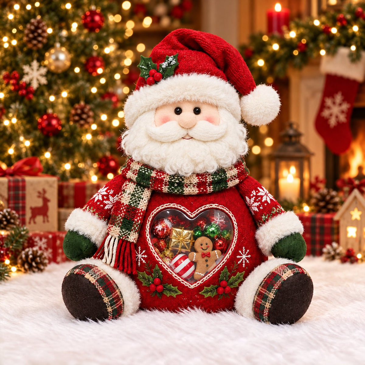 🎅🎄 Jolly Treat Keeper™ | Refillable Christmas Character Holder