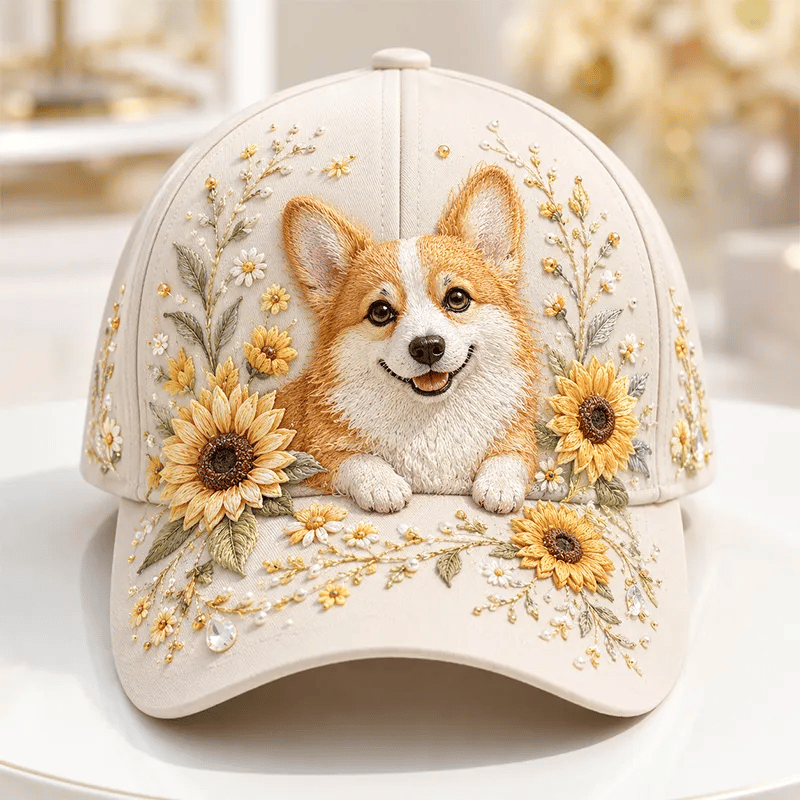 🦬3D Embroidered Highland Cow Baseball Cap – Lightweight, Breathable & Unisex