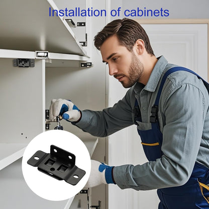 🛠️Heavy Duty Stainless Steel Right Angle Corner Brackets for Furniture
