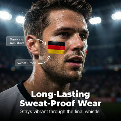 🏆BUY 1 GET 1 FREE🎉National Flag Face Paint Stick for Sports & Events⚽