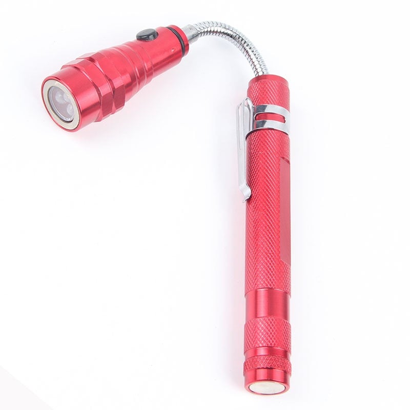 🔦🧲 USB Rechargeable LED Magnetic Pickup Tool with Flexible Neck