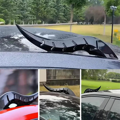 Car Roof Dragon Horn Modification, Universal Auto Roof Decoration, High-Strength All-Weather Waterproof 3D Bull Horns Stickers, for SUV, Sedan, Hatchback - Find Your Car In Parking Lot