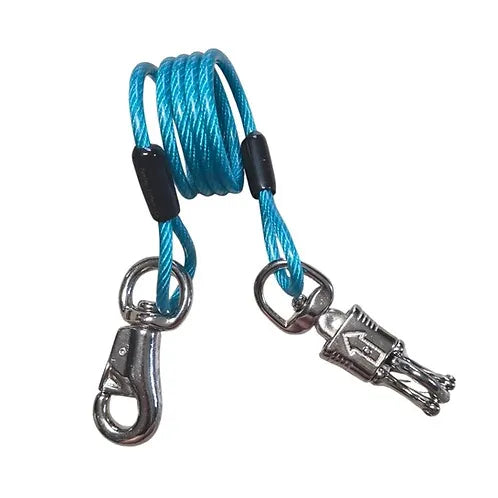 ✨🐎 6ft Coiled Horse Tie | Quick-Release Trailer & Hitching Lead