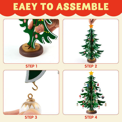 Christmas Advent Calendar – 24-Piece DIY Ornament Countdown Tree