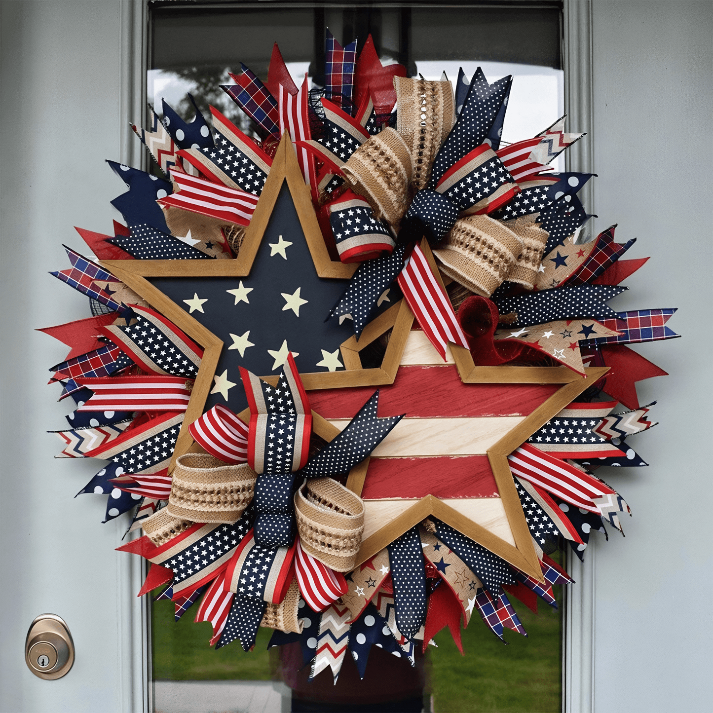 🔥Honor the Journey: The Hand-Crafted 250th Anniversary Tribute Wreath