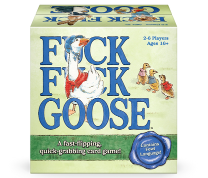 🪿 Fast-Flipping Goose Game – Grab, Spell & Laugh Party Card Game