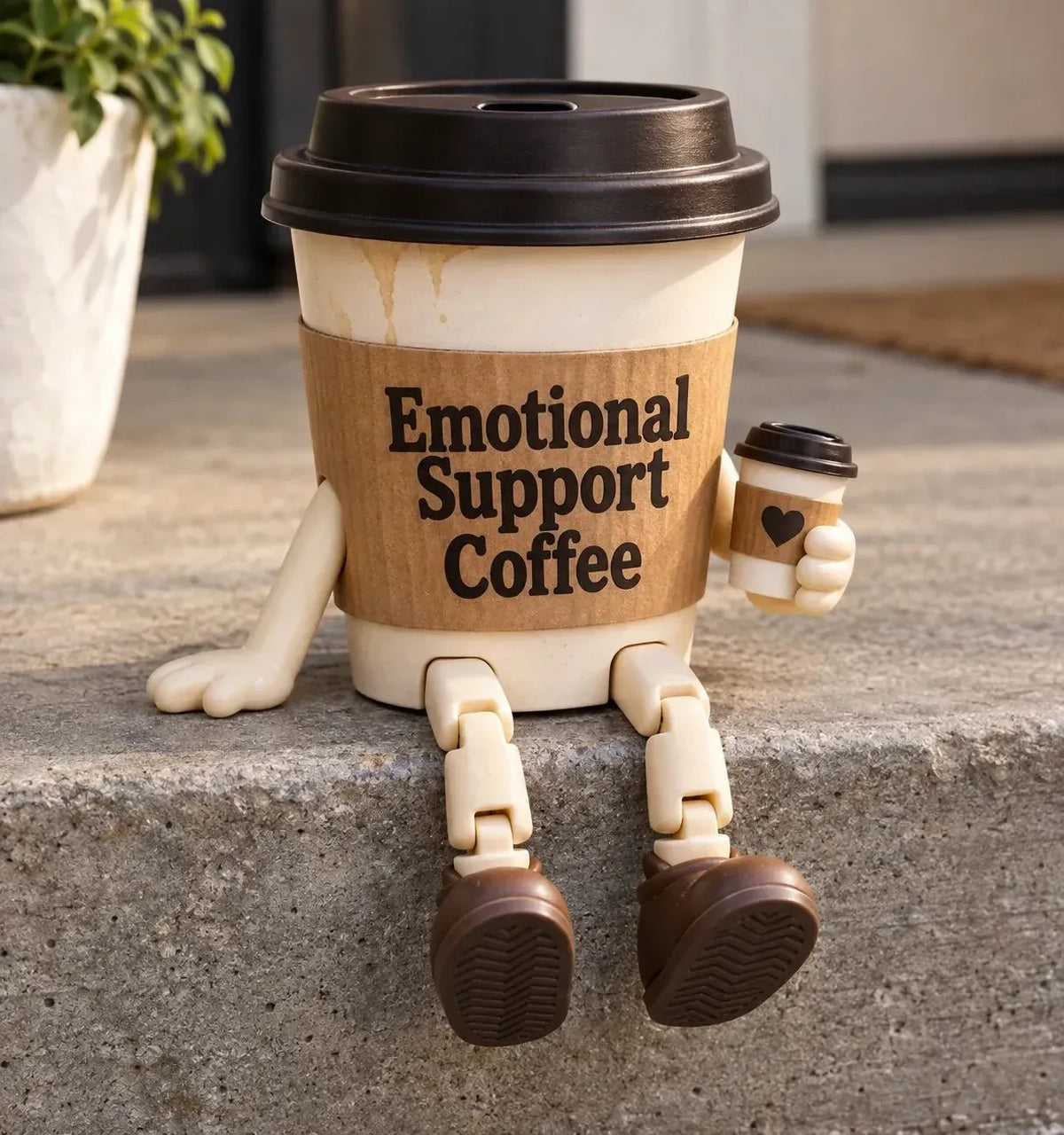 😄 Emotional Support Desk Buddies™ – Funny Mini Desk Decor