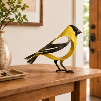 🕊️ Elegant Minimalist Metal Bird Sculpture | A Graceful Moment Inspired by Nature