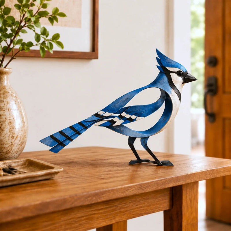 🕊️ Elegant Minimalist Metal Bird Sculpture | A Graceful Moment Inspired by Nature