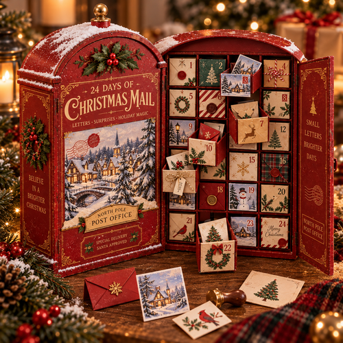 💌 North Pole Christmas Mail™ | 24 Days of Little Surprises & Christmas Memories 🎄