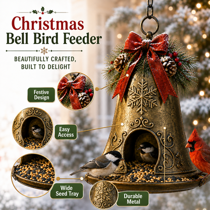 🔥🎄 Christmas Bird Café – 5 Whimsical Feeders for a Festive Winter Garden