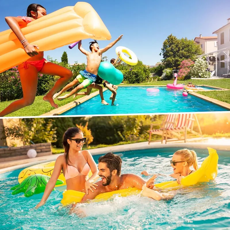 🏆 🏊‍♂️Reusable Dual Layer Pool Skimmer Socks for Superior Debris Filtration