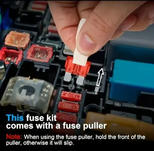 🚗Assorted Car Blade Fuse Kit with Fuse Puller