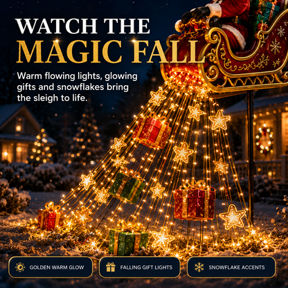 🎅✨2026 New Santa’s Magical Gift-Filled Sleigh – Solar Christmas Yard Light