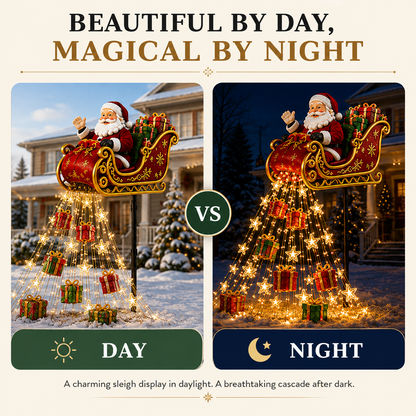 🎅✨2026 New Santa’s Magical Gift-Filled Sleigh – Solar Christmas Yard Light