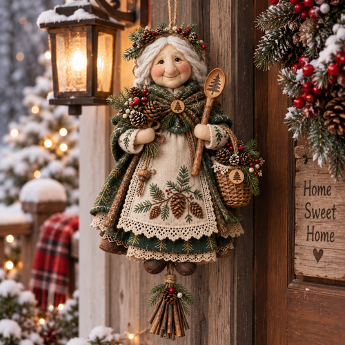 🔥 Handmade Good Luck Granny 🥰🍀 A Cozy Little Charm for Luck, Comfort & Happier Days