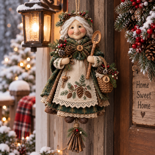 🔥 Handmade Good Luck Granny 🥰🍀 A Cozy Little Charm for Luck, Comfort & Happier Days