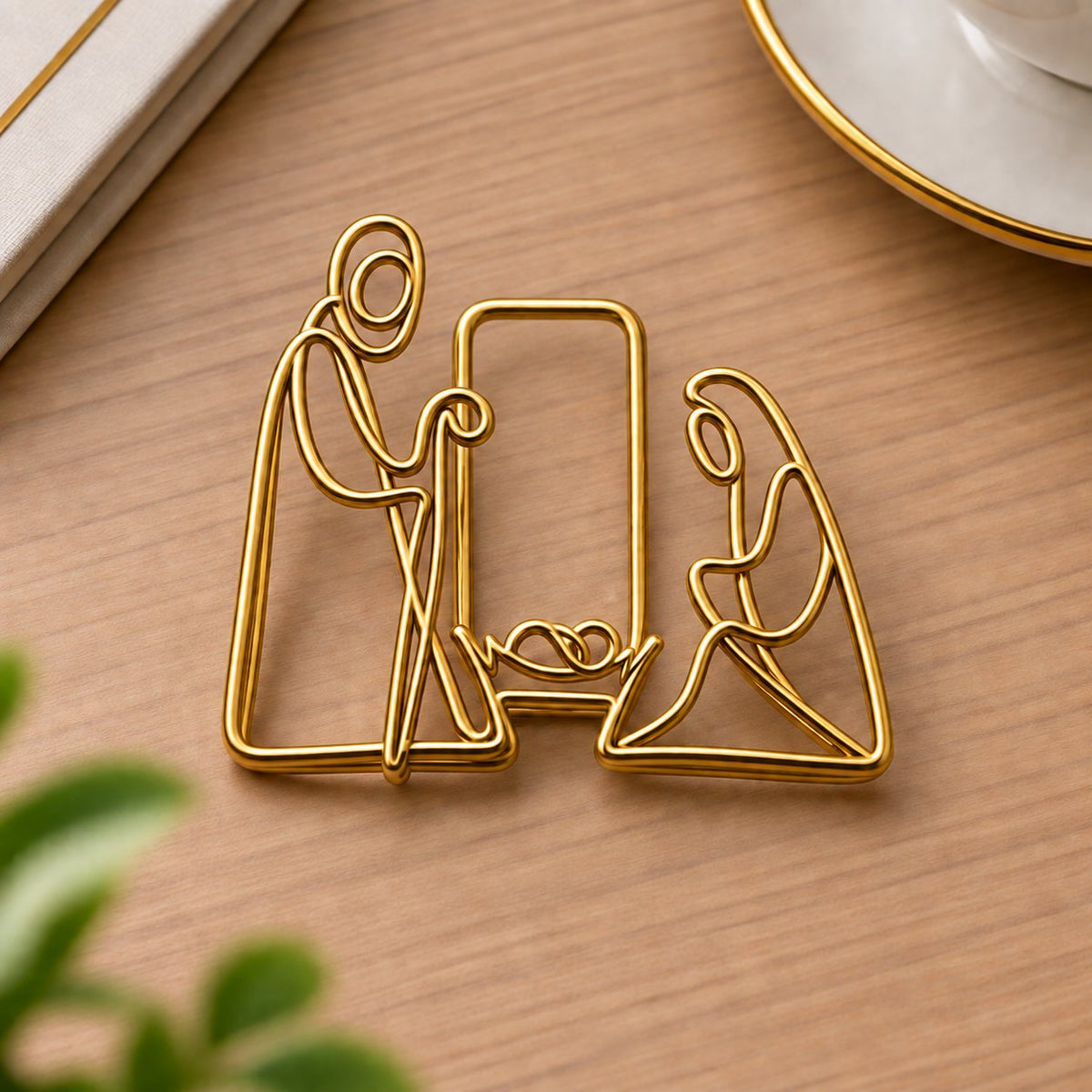 ✝️✨ Faith-Inspired Gold Paper Clips – Meaningful Bible & Journal Markers