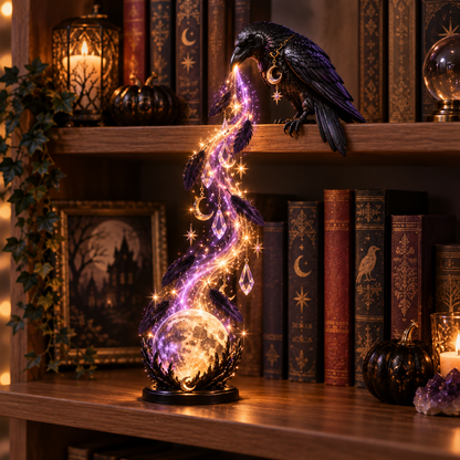 🔥 49% OFF | 🌙 Midnight Spellstream Halloween Shelf Light ✨