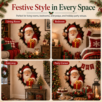 🔥 Last Day 50% OFF | 🎄 Christmas Breakthrough™ Wall Decal – 19.7"