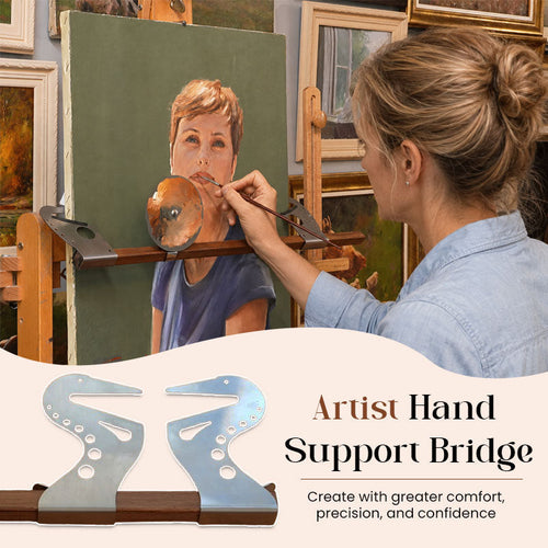 🎨 Adjustable Artist Hand Support Bridge – Precision Painting & Drawing Rest Tool