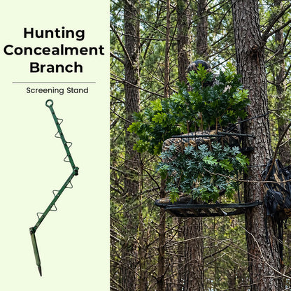 🎯 Portable Camo Hunting Branch Stand for Outdoor Shooting Support
