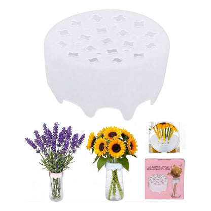 ✨BUY 1 GET 1 FREE🌸 Silicone Flower Arranging Grid Vase Holder