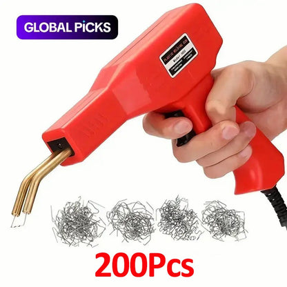 🔧 🚗 Heavy Duty Plastic Welding Repair Kit with 200 Staples