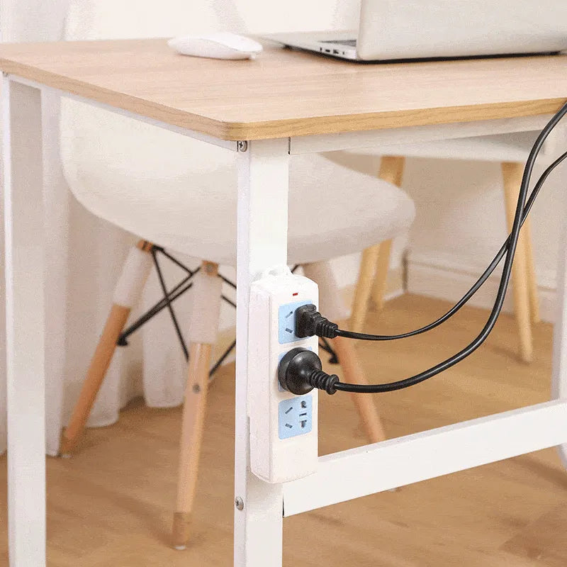 ⚡No-Drill Adhesive Power Strip Holder – Reusable Wall-Mount Socket Organizer