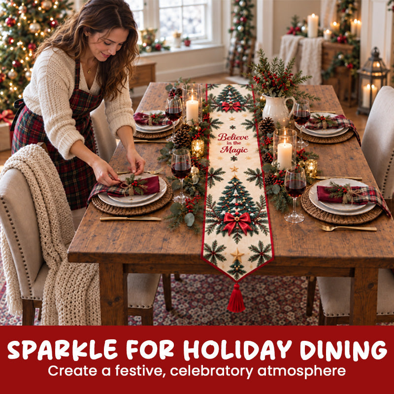 ✨ Christmas Diamond Painting Table Runner Kit | DIY Holiday Decor