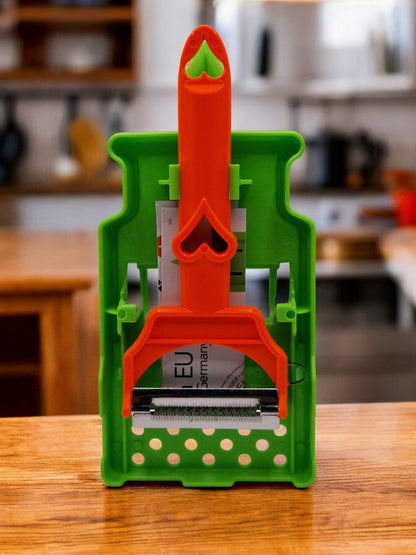 🔥5-in-1 Fruit and Vegetable Julienne Peeler with Grater Plate