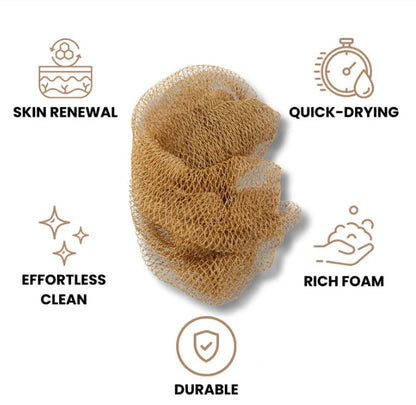 BUY 1 Get 3 Pack 🧼Authentic African Exfoliating Net Bath Sponge🚿