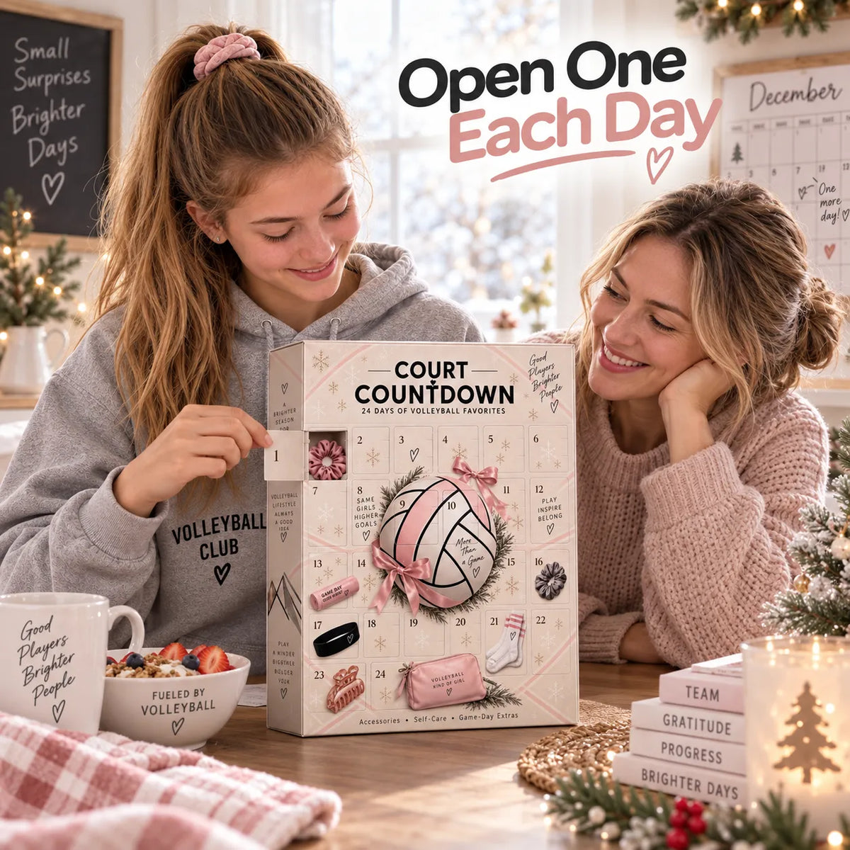 🏐 Serve, Spike & Celebrate™ | Volleyball Advent Calendar 🎄