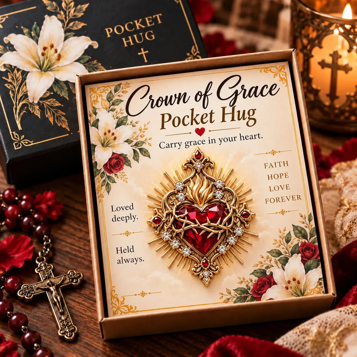 🤍 Faith Pocket Hug – A Little Reminder to Carry With You