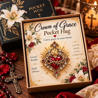 🤍 Faith Pocket Hug – A Little Reminder to Carry With You